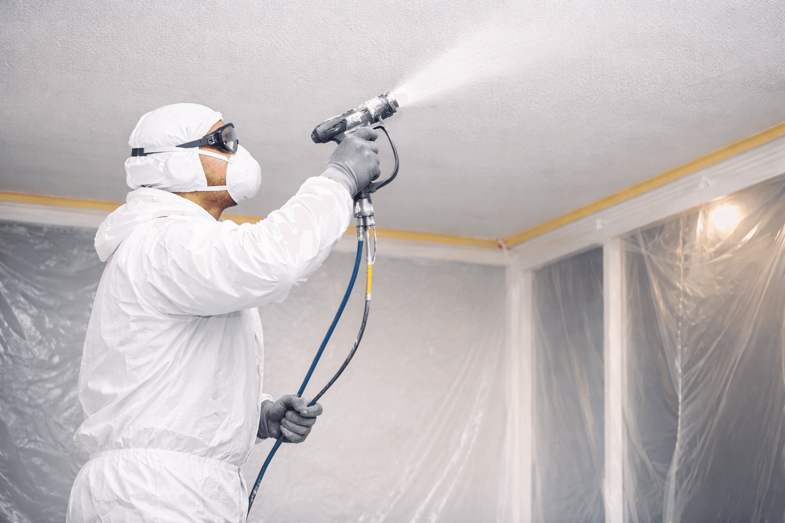 Latex spuiten proces